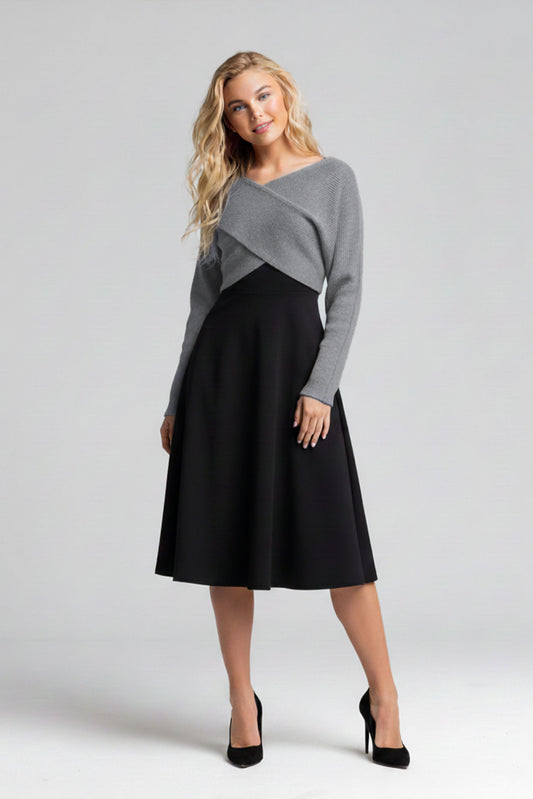 Lieka | Coordinated Top and Dress Ensemble