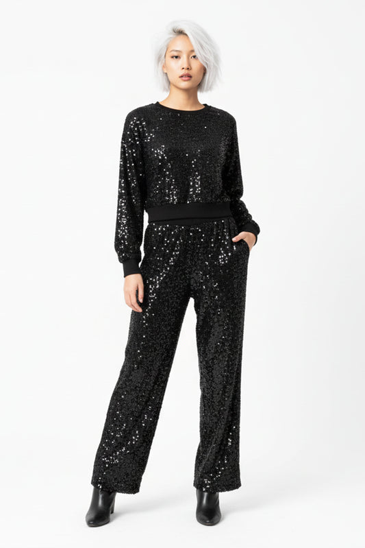 Lyza | Chic Sparkling Lounge Ensemble