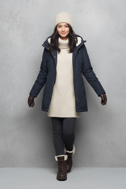 Alice – Hooded Waterproof Autumn Jacket