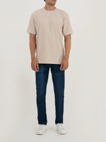 Men's Beige T-Shirt 2