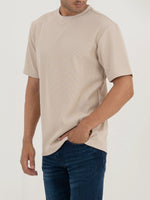 Men's Beige T-Shirt 3
