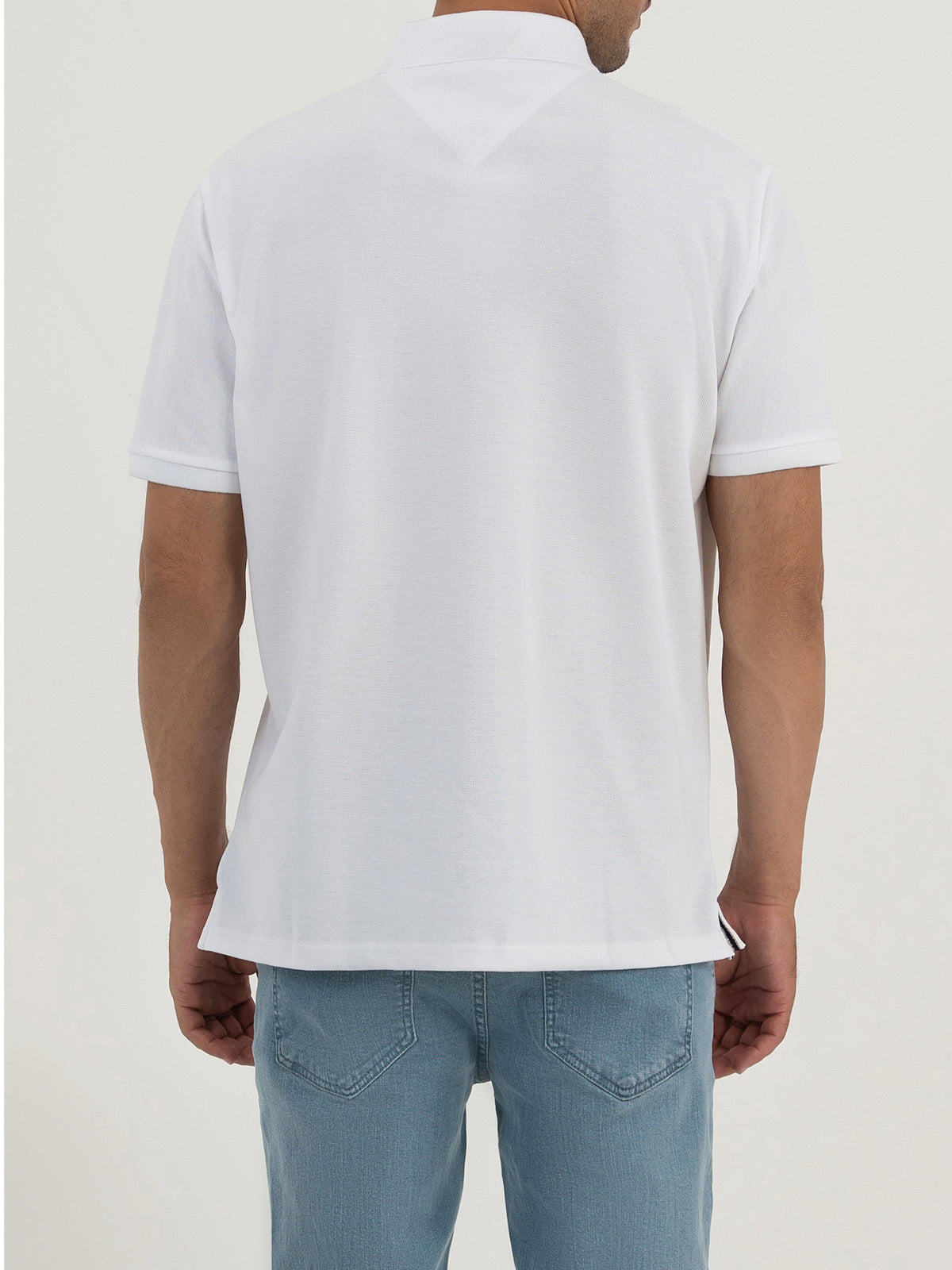 Men's White Polo Shirt