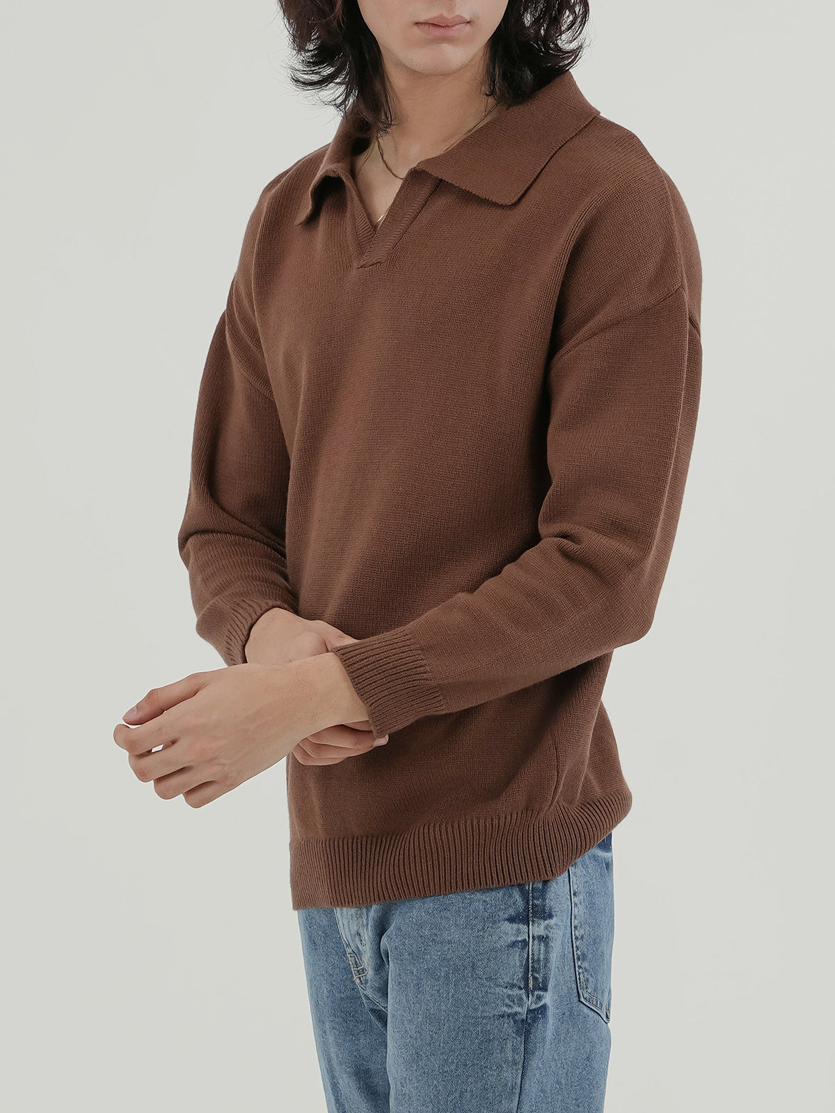 Men's Beige Sweater — Alfred