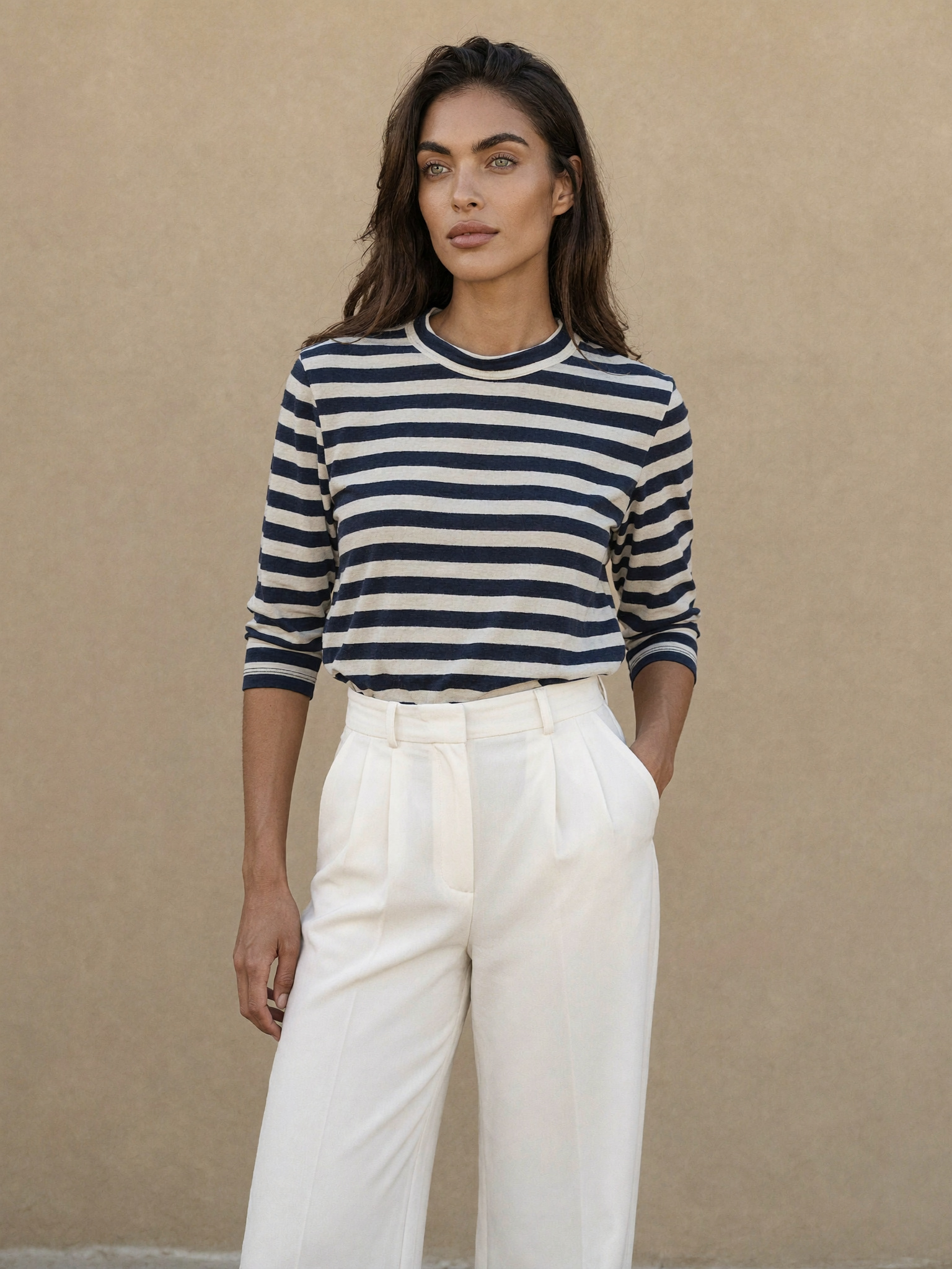 Women's Breton Boat-Neck Top — Marinière