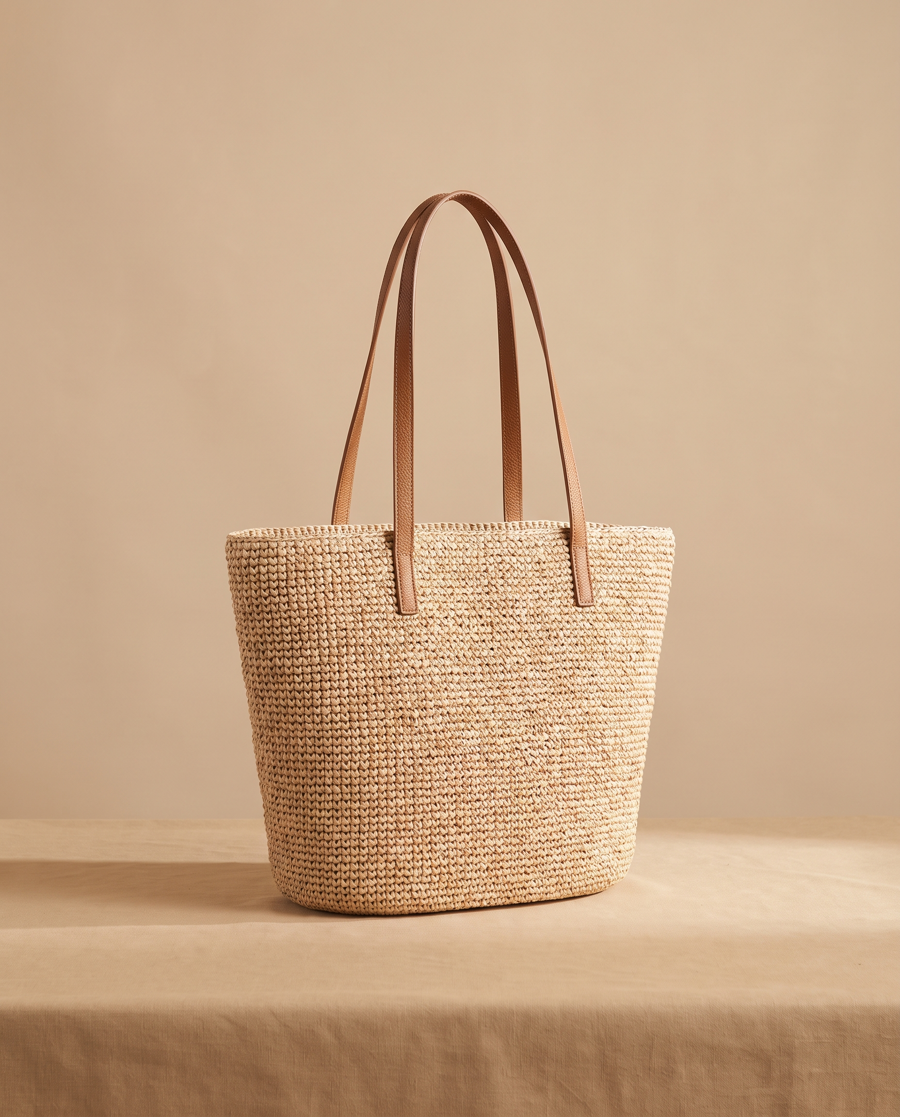 Women's Raffia Tote — Lucca