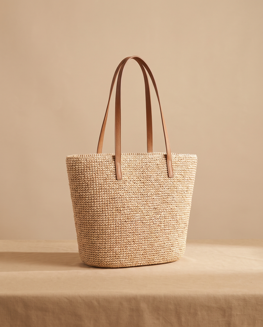 Women's Raffia Tote — Lucca