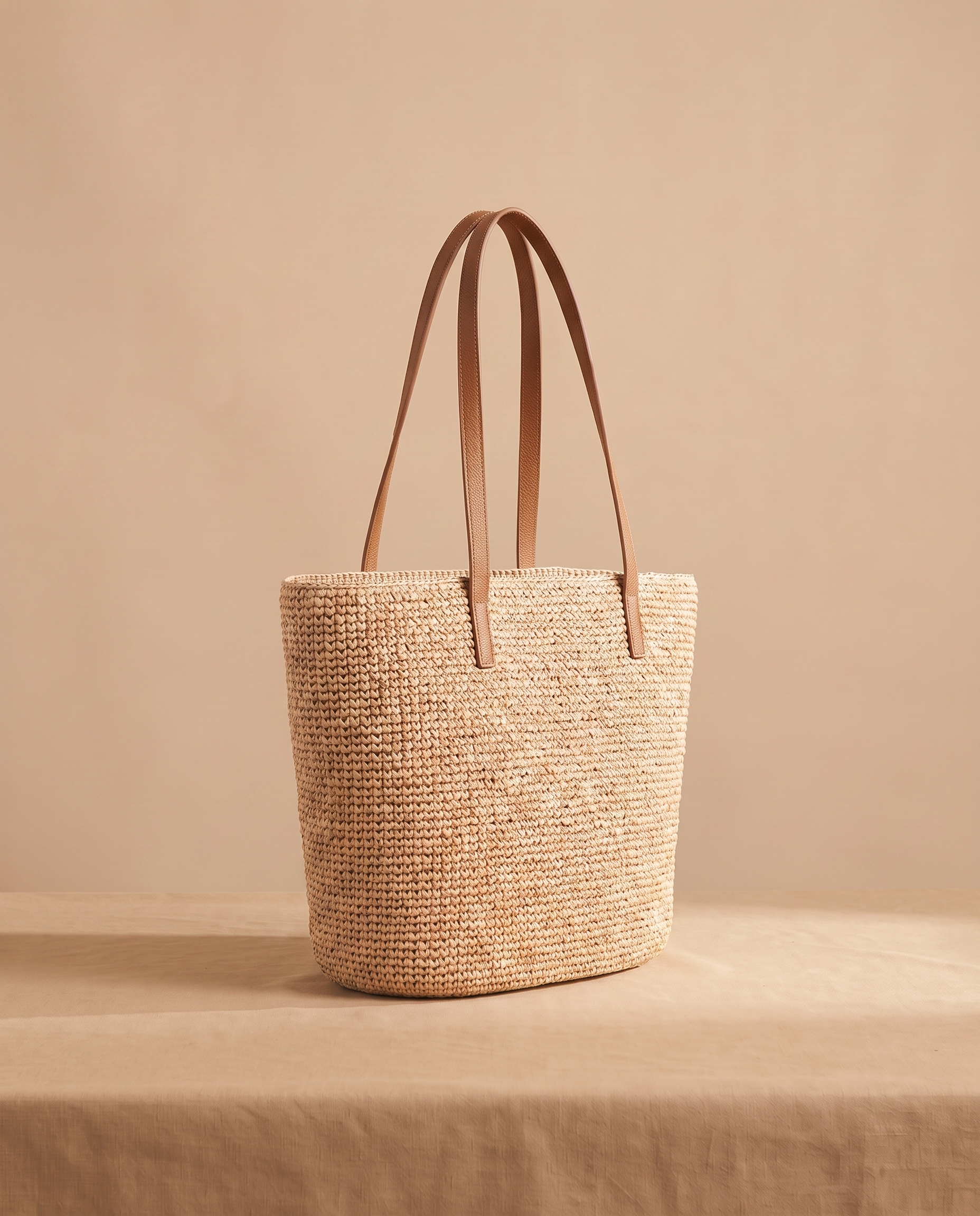 Women's Raffia Tote — Lucca