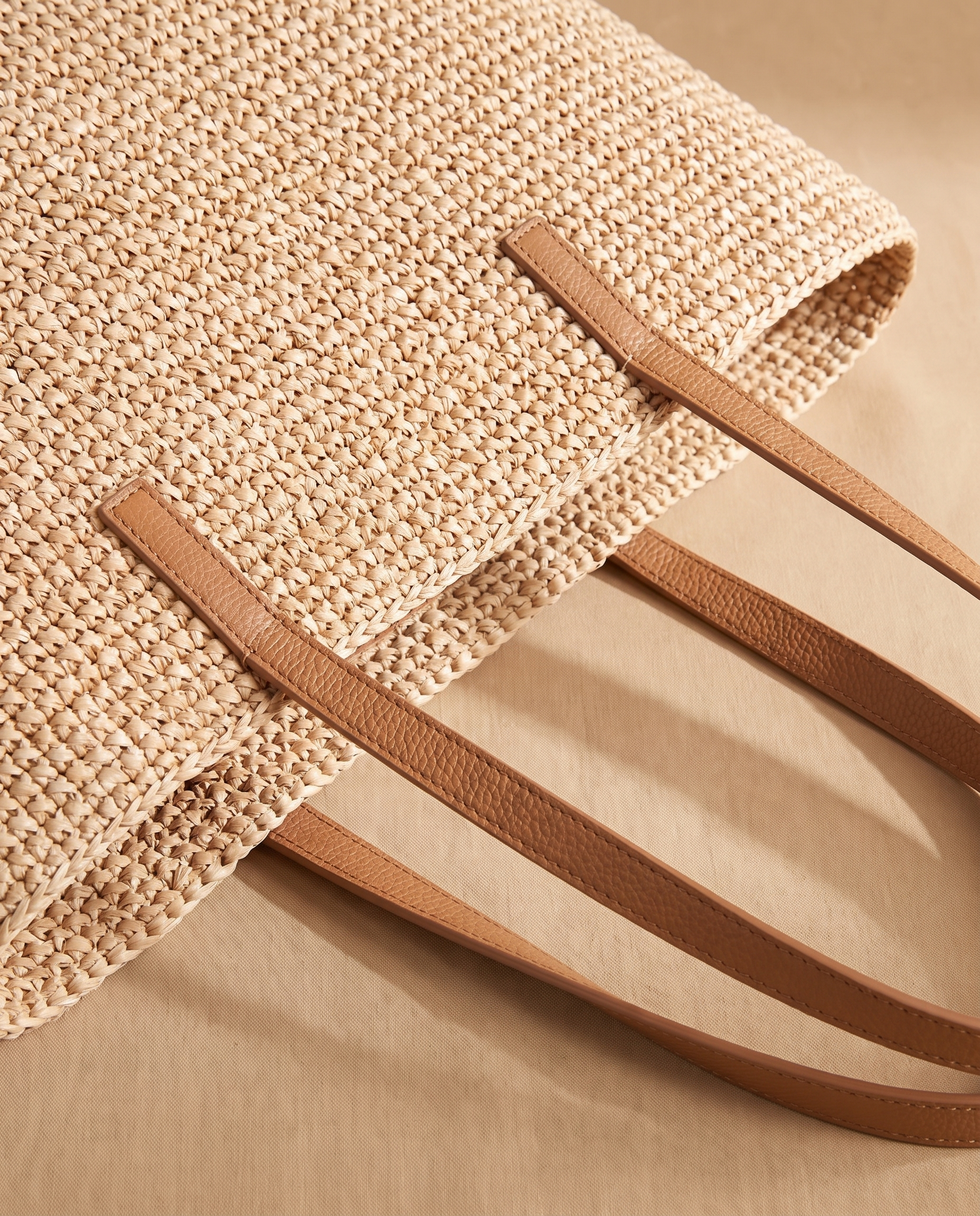 Women's Raffia Tote — Lucca