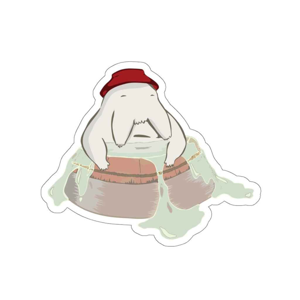 Radish Spirit Great white lord Oshira-sama Sticker