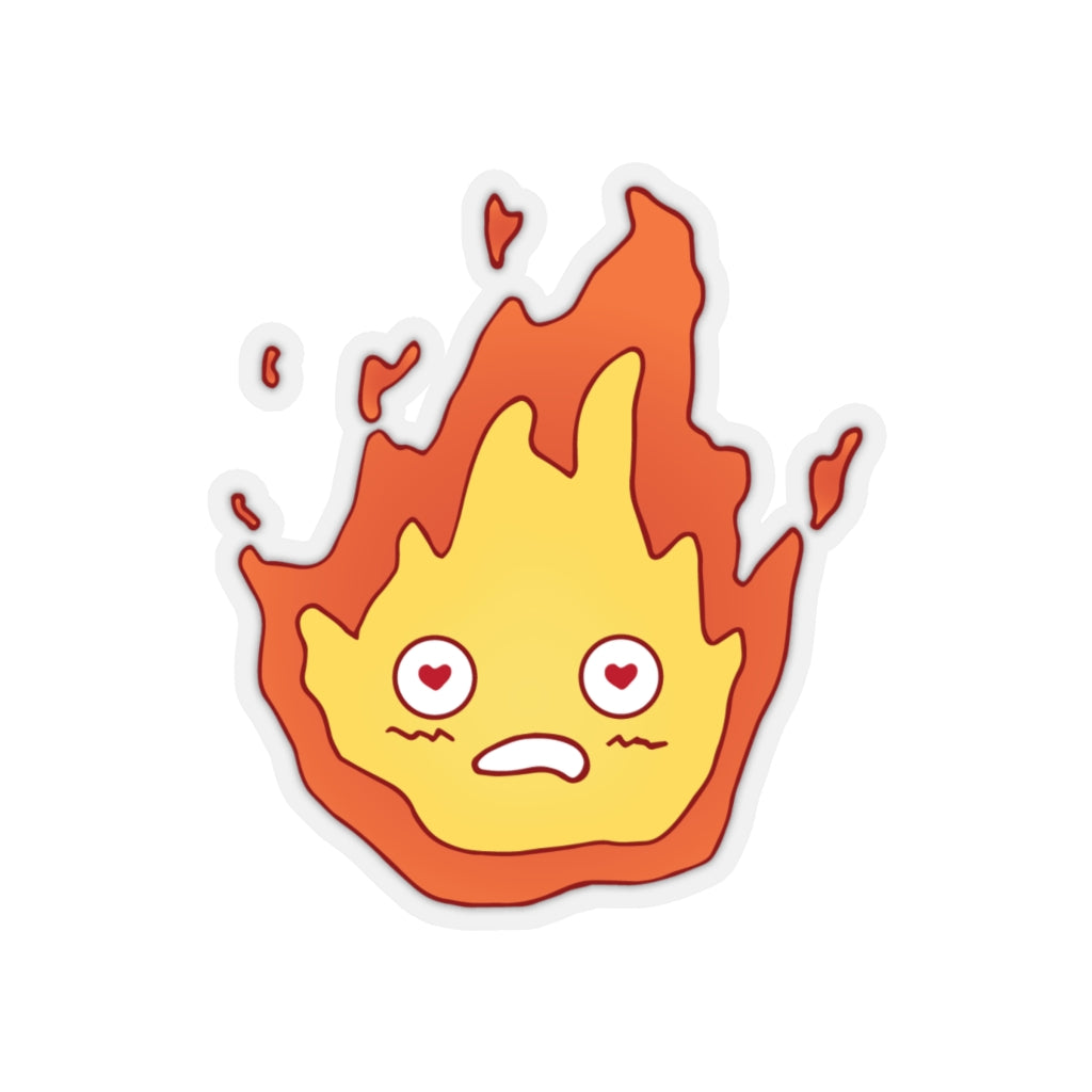 Calcifer in love Sticker