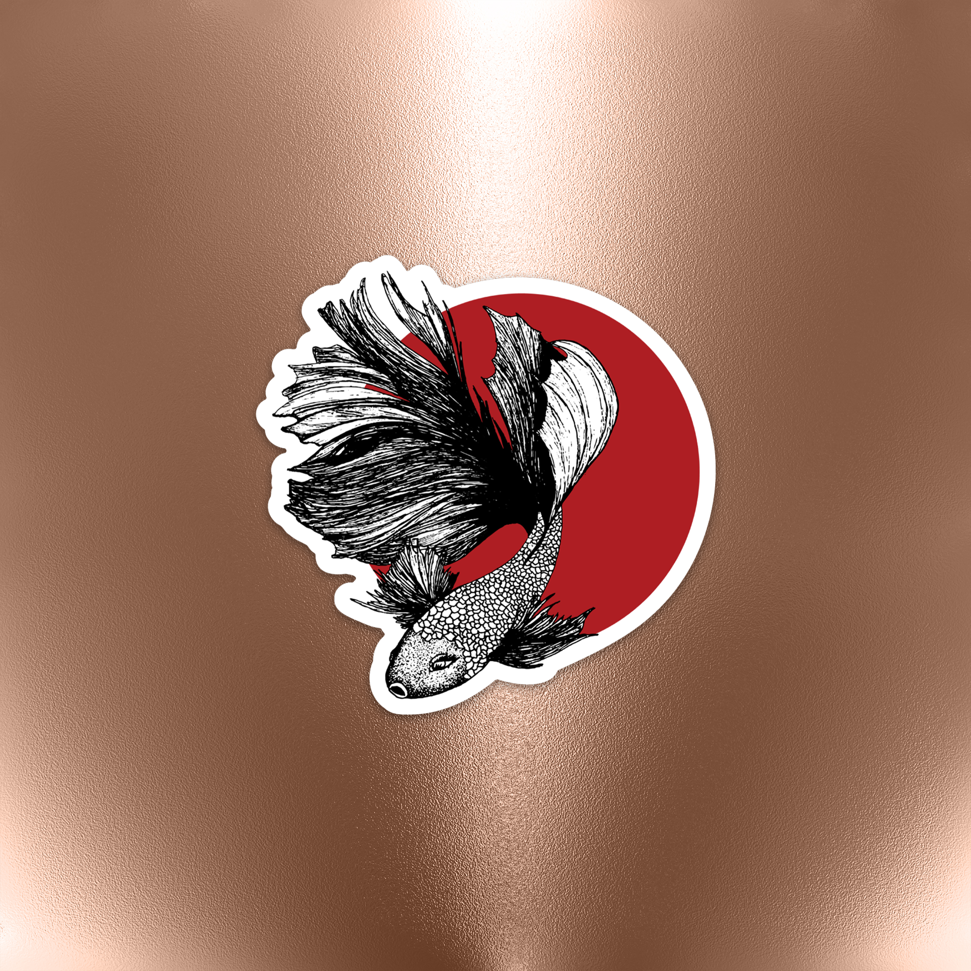 half moon beta fridge magnets for gifts