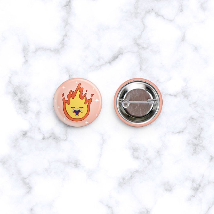 fan art fire demon Howl's heart