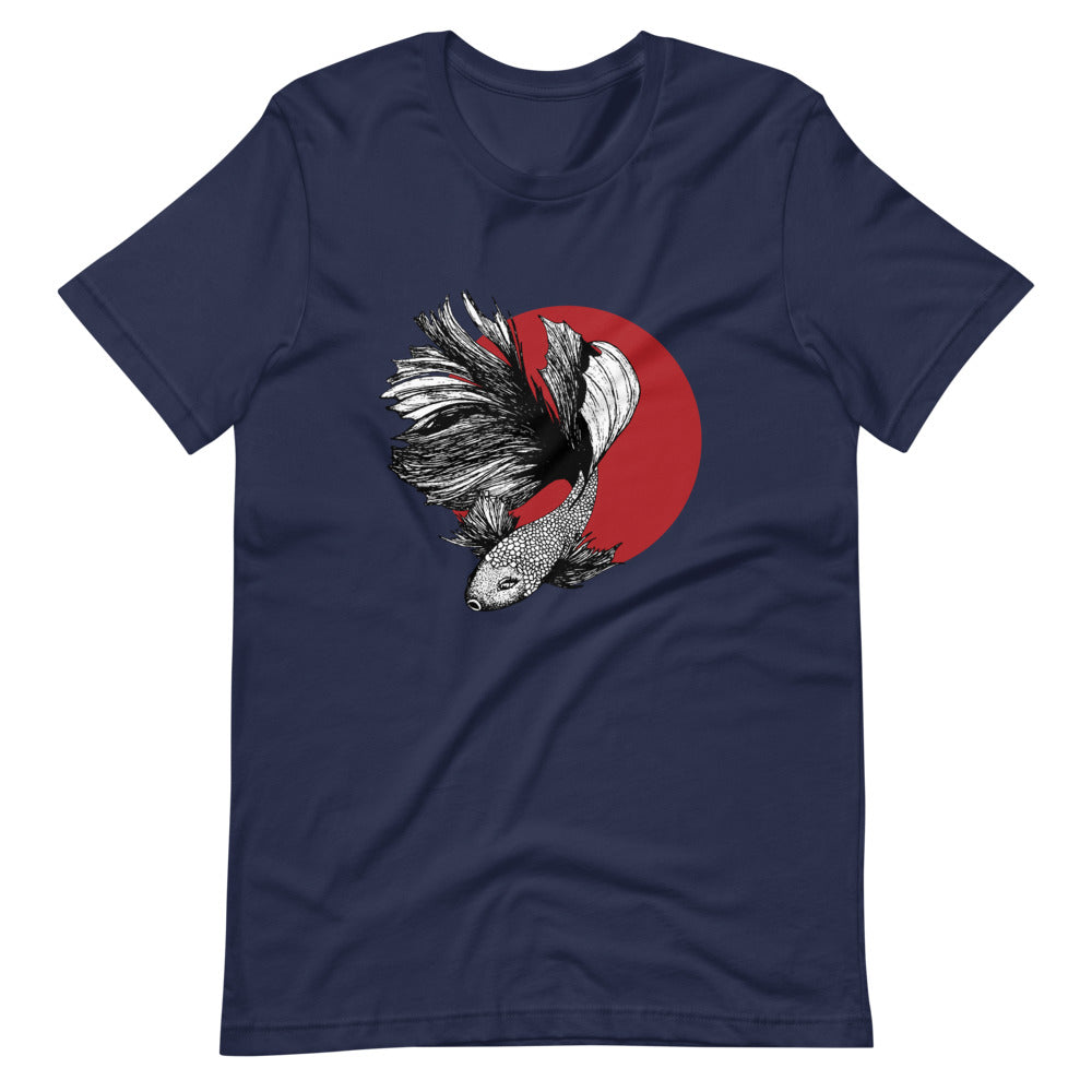 half moon beta t-shirt Japanese streatwear