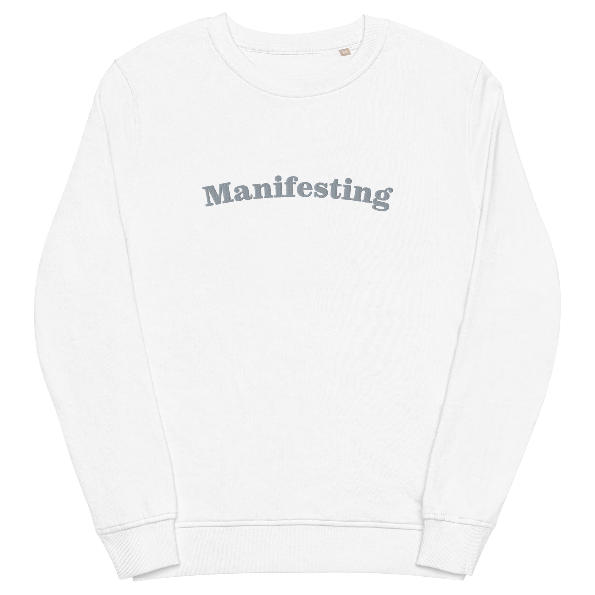 Manifesting Unisex organic sweatshirt